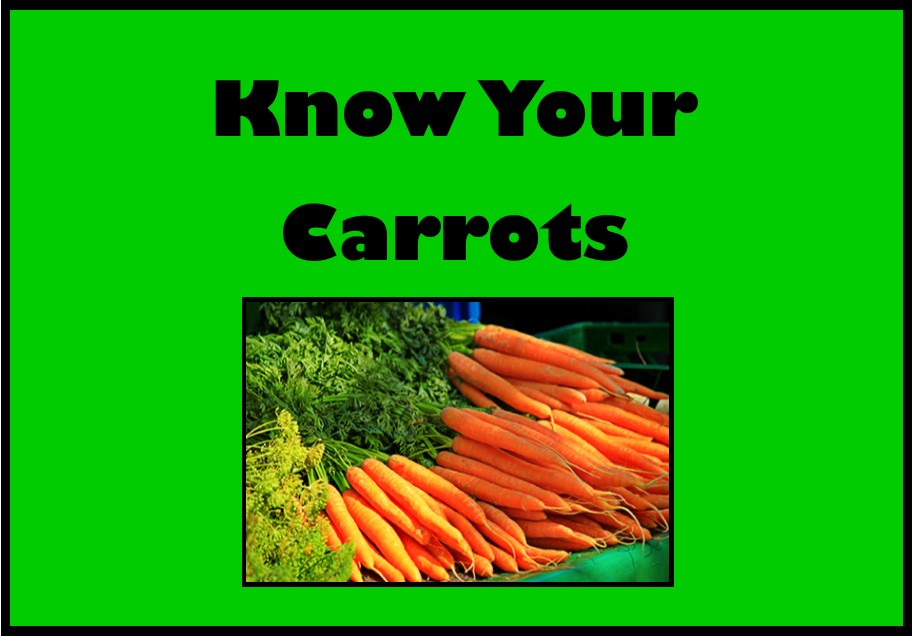 Know Your Carrots Video Icon