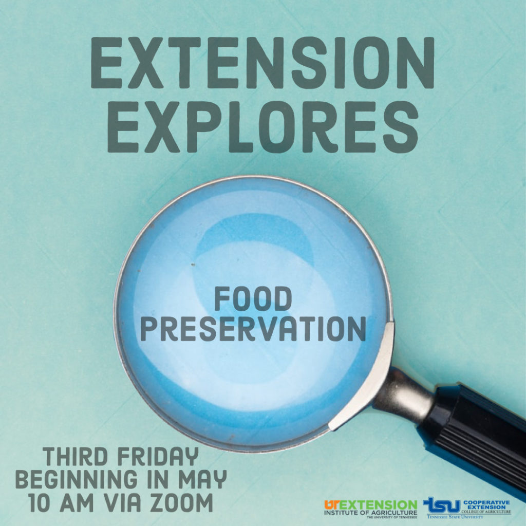 Extension Explores Food Preservation Ad